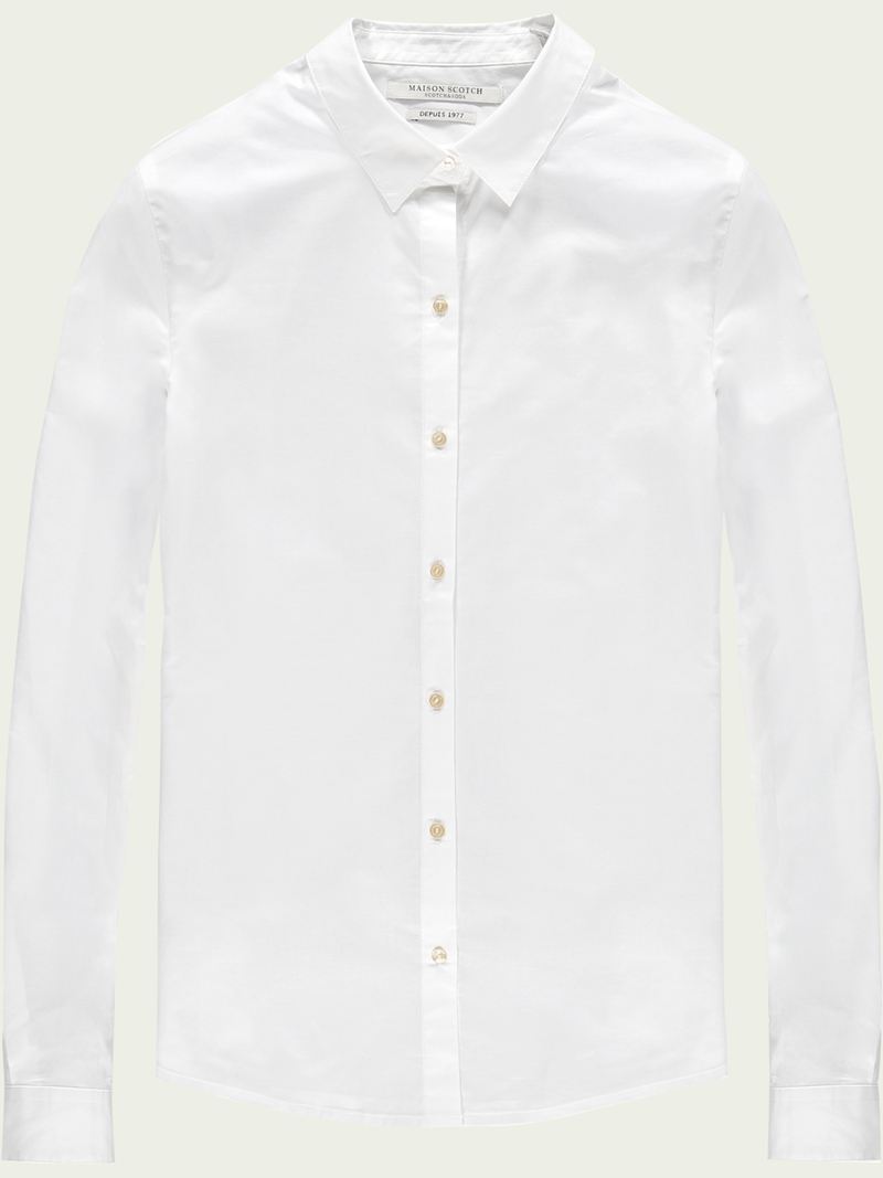 Typisch werknemer Cerebrum Buy Scotch & Soda Shirts Online - Maison Preppy Womens White